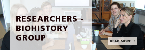 The BioHistory Group Researchers - read more